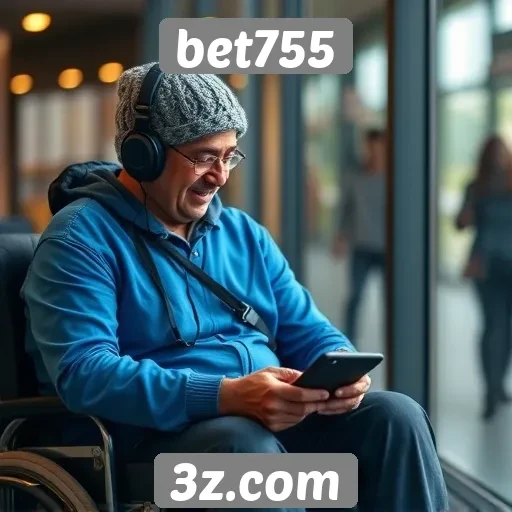Dados de acessibilidade e suporte ao cliente no bet755