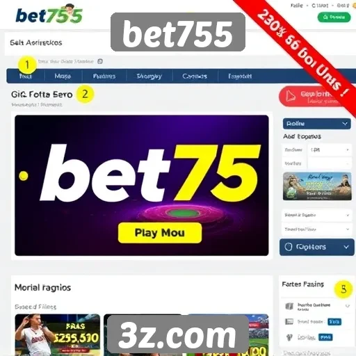 Análise dos bônus disponíveis no site bet755