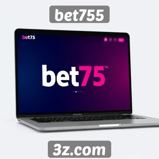 Análise das funcionalidades do site bet755