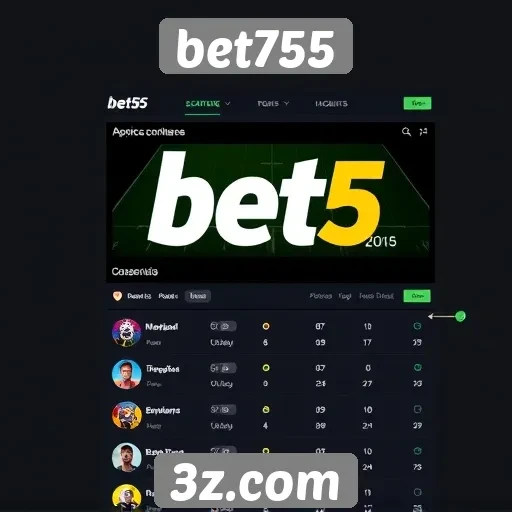 Interface do usuário do Bet755: facilidade de navegação