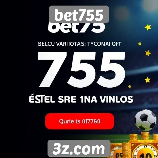 Bônus de boas-vindas na plataforma bet755